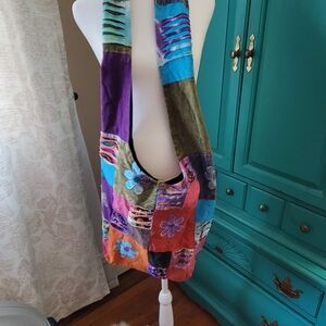 Colorful Patchwork Crossbody Bag